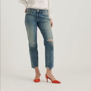 LUCKY BRAND SZ 27 Mid-Rise Sienna Boyfriend Jean